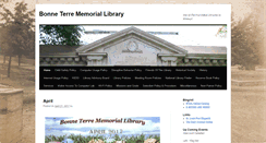 Desktop Screenshot of bonneterrelibrary.com